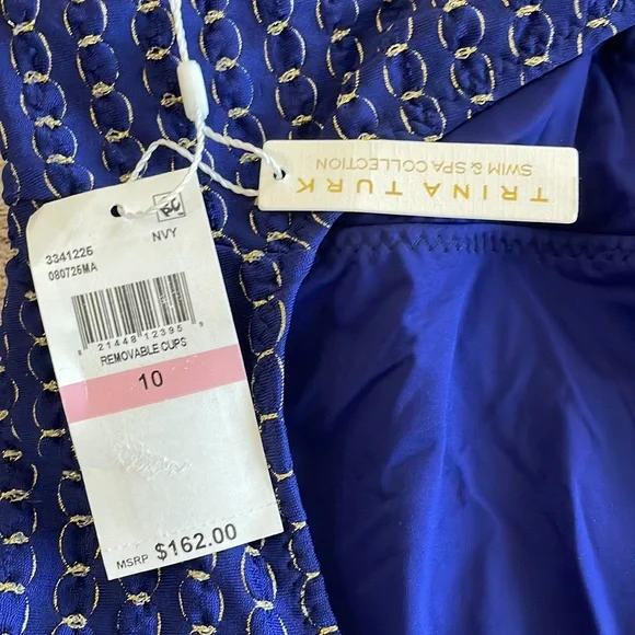 NWT TRINA TURK ADELINE
ASYMMETRICAL MAILLOT - Picture 9 of 10